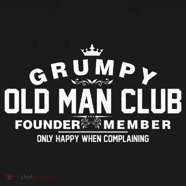 Grumpy Old Man Club Kids T-Shirt