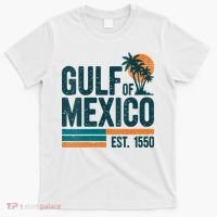 Gulf Of Mexico Est 1550 Retro Vintage T-Shirt thumb 0