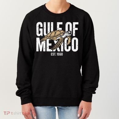 Gulf of Mexico with Turtle Women's Sweatshirt