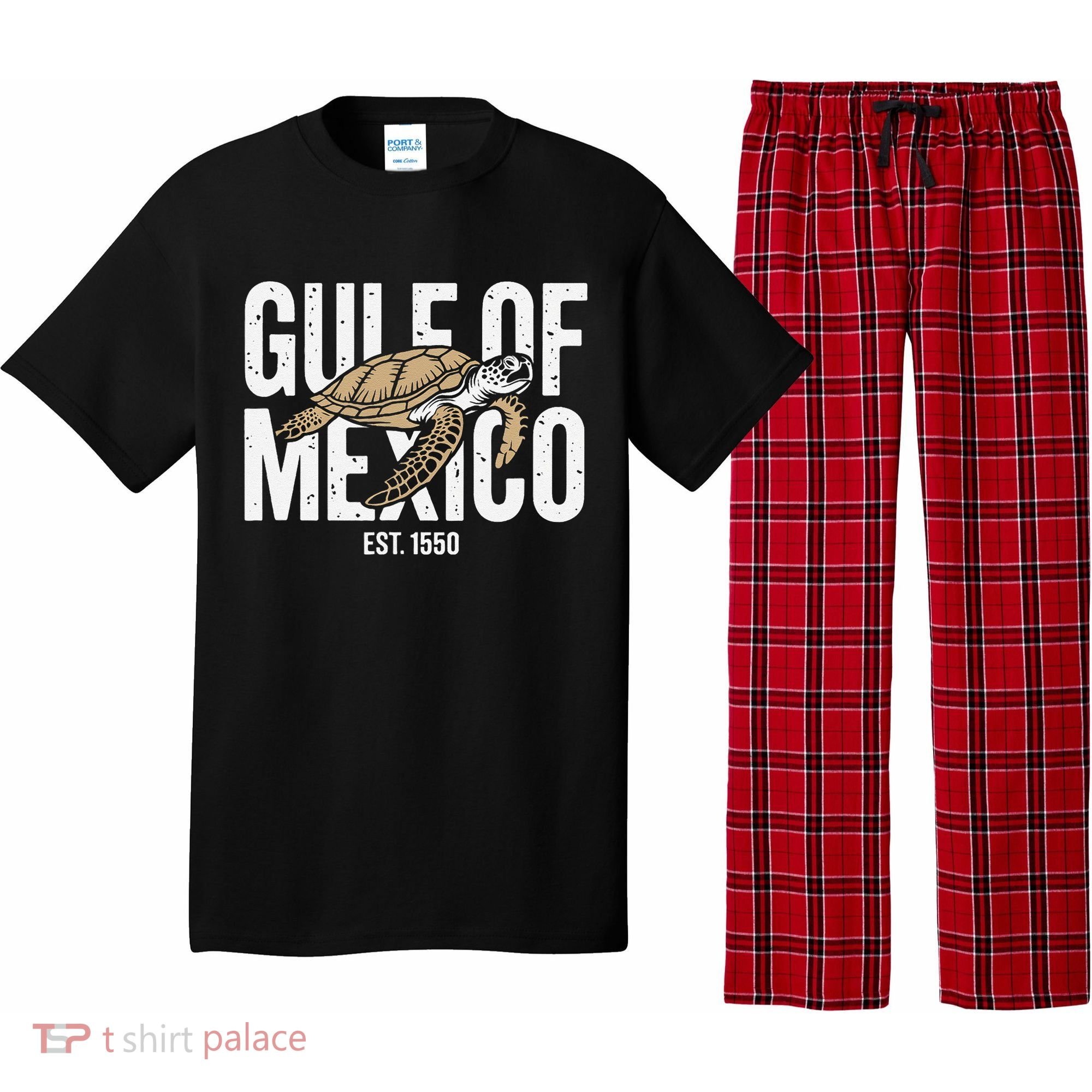 Gulf of Mexico with Turtle Pajama Set