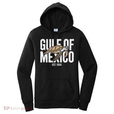 Gulf of Mexico with Turtle Women's Hoodie