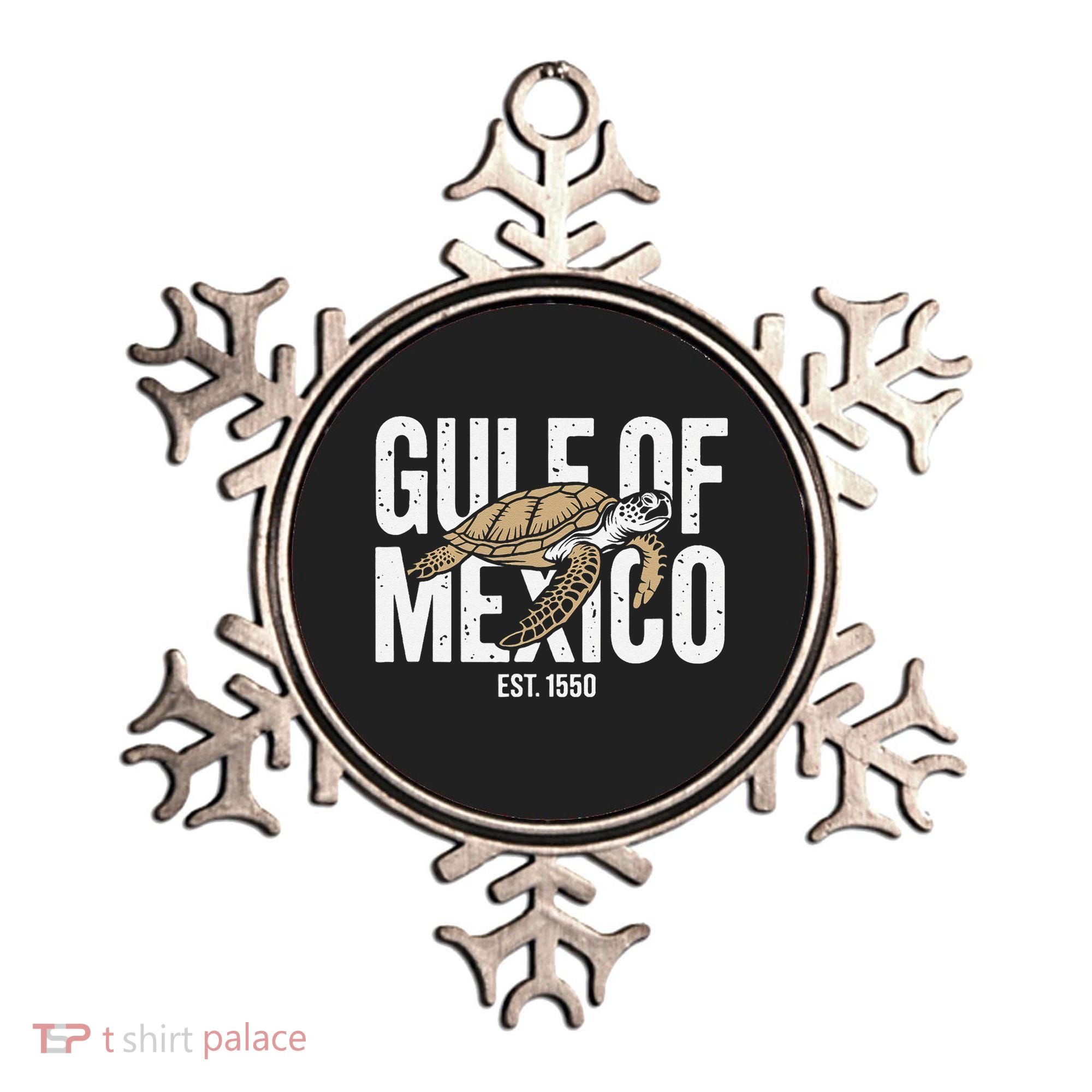 Gulf of Mexico with Turtle Ornament