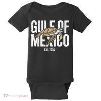Gulf of Mexico with Turtle Baby Bodysuit thumb 0