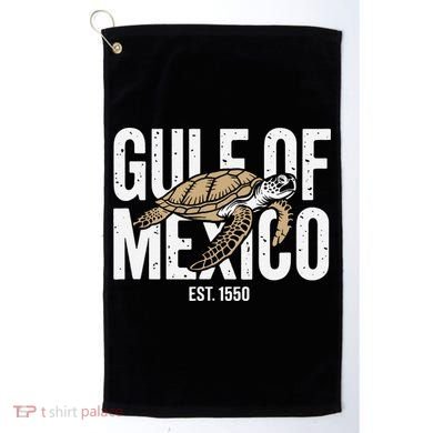 Gulf of Mexico with Turtle Golf Towel