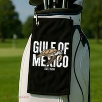 Gulf of Mexico with Turtle Golf Towel thumb 2