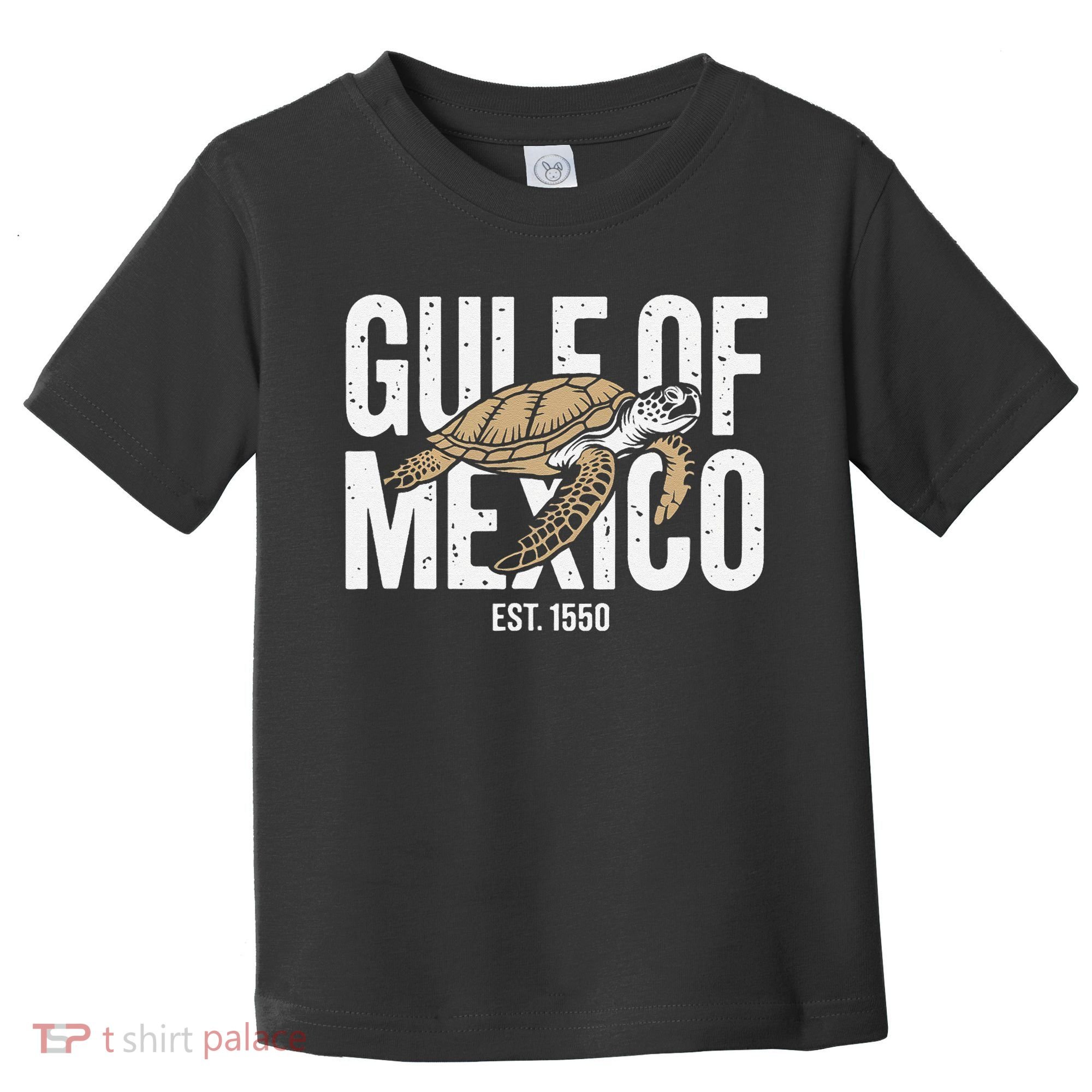 Gulf of Mexico with Turtle Toddler T-Shirt