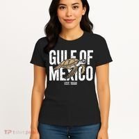 Gulf of Mexico with Turtle Women's T-Shirt thumb 4