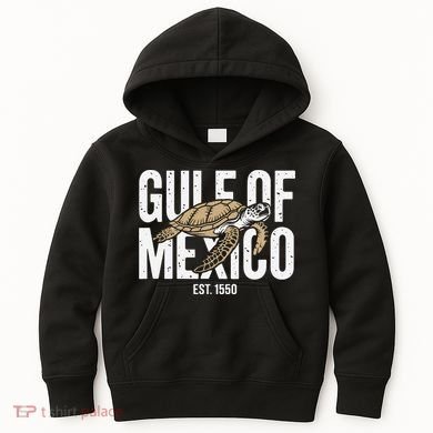 Gulf of Mexico with Turtle Kids Hoodie