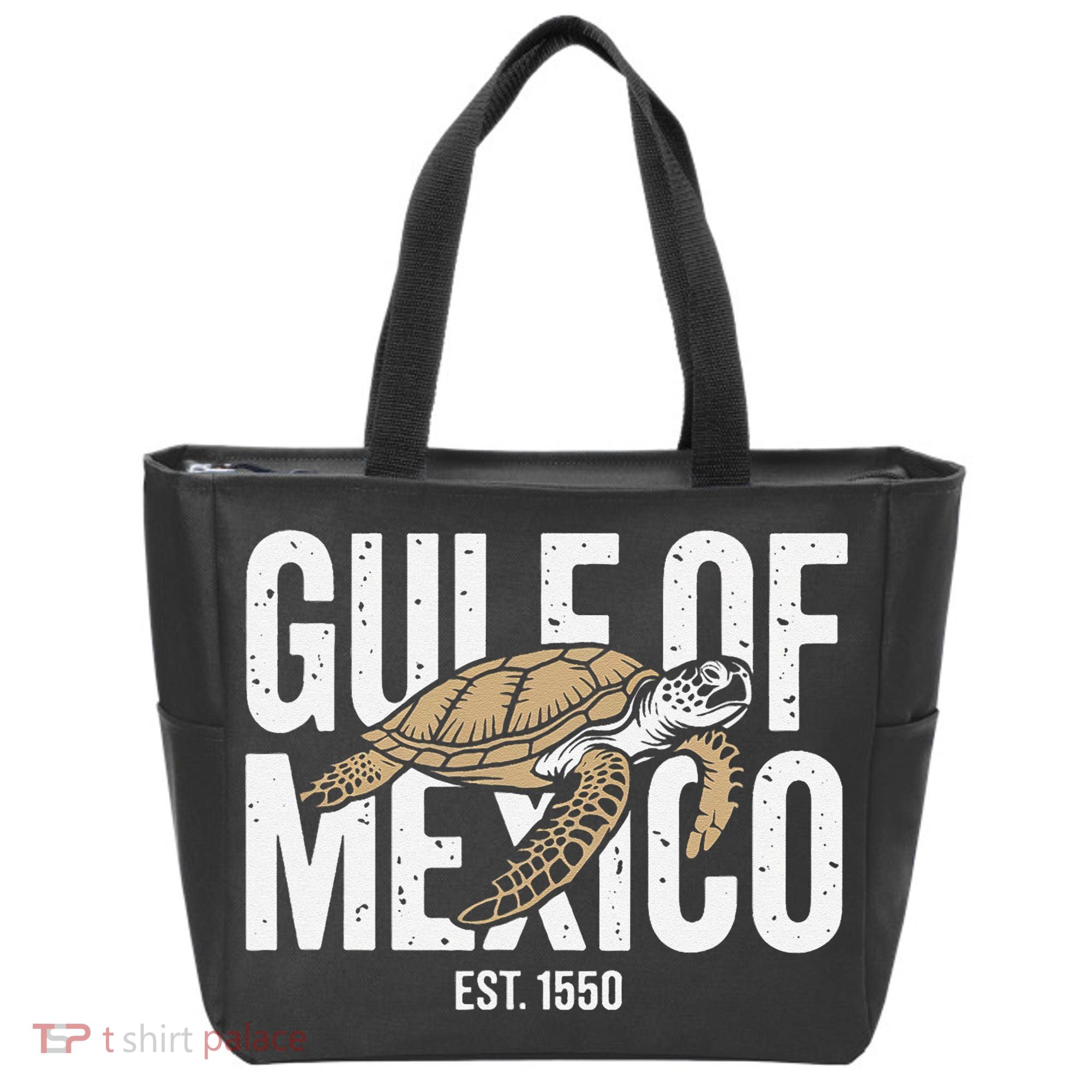 Gulf of Mexico with Turtle Tote Bag