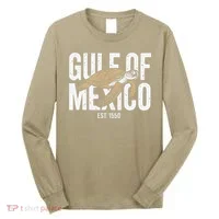 Gulf of Mexico with Turtle Long Sleeve Shirt thumb 0