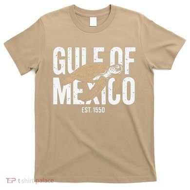 Gulf of Mexico with Turtle T-Shirt