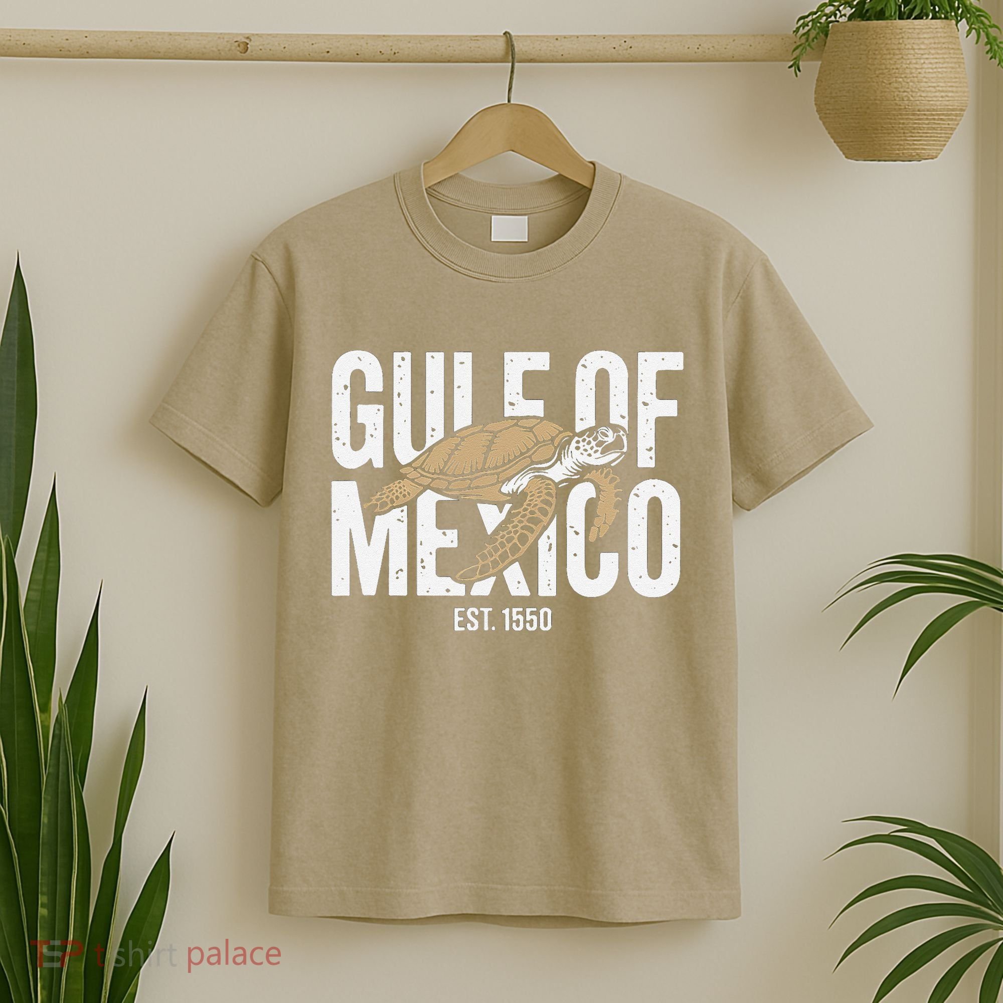 Gulf of Mexico with Turtle T-Shirt