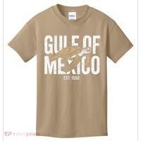 Gulf of Mexico with Turtle Kids T-Shirt thumb 0