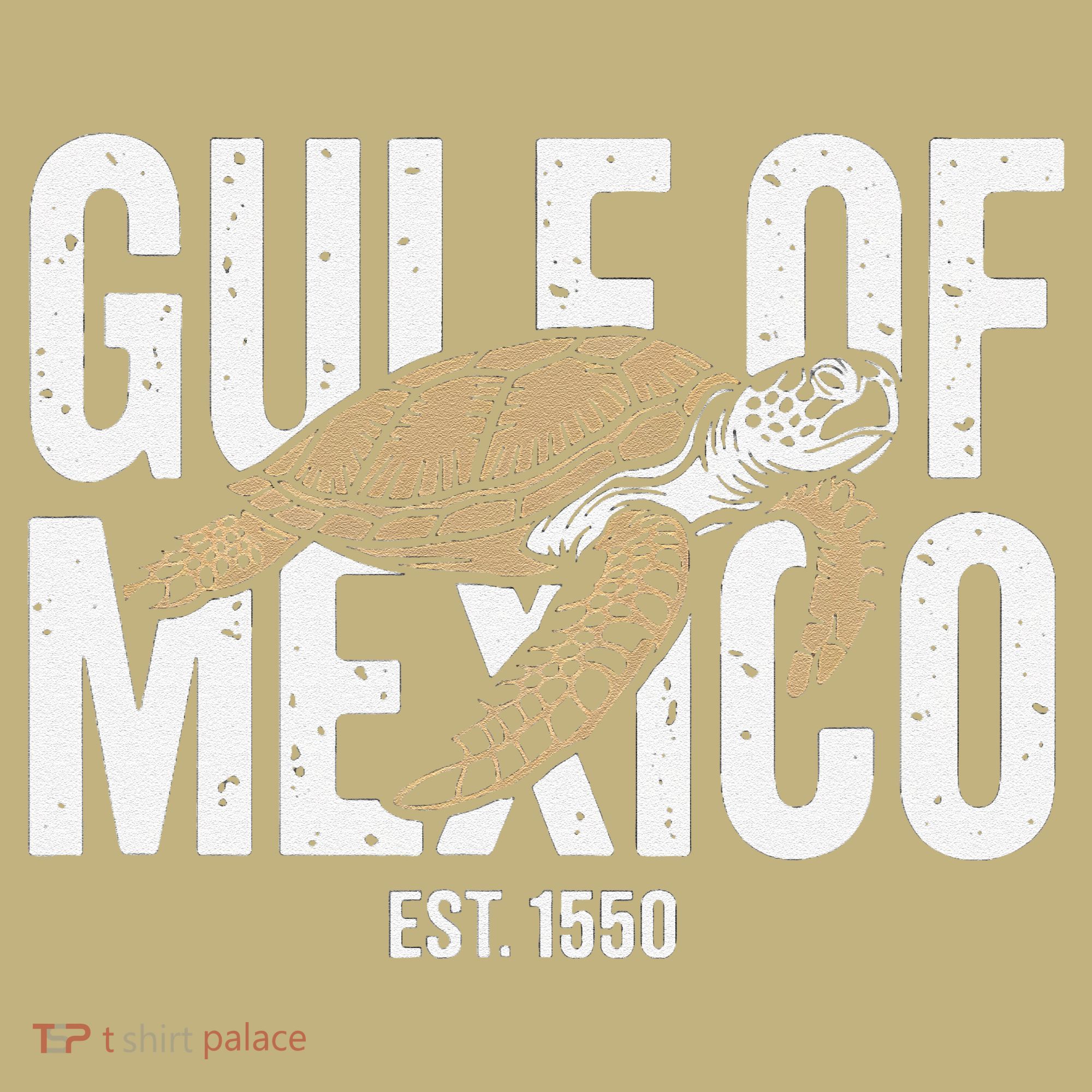 Gulf of Mexico with Turtle Kids T-Shirt