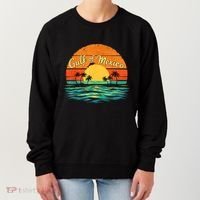 Gulf Of Mexico Beach Palms Summer Vacation Women's Sweatshirt thumb 0