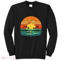 Gulf Of Mexico Beach Palms Summer Vacation Sweatshirt thumb 0
