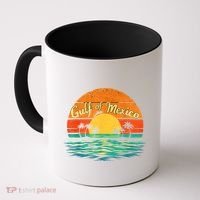 Gulf Of Mexico Beach Palms Summer Vacation Coffee Mug thumb 0