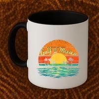 Gulf Of Mexico Beach Palms Summer Vacation Coffee Mug thumb 2