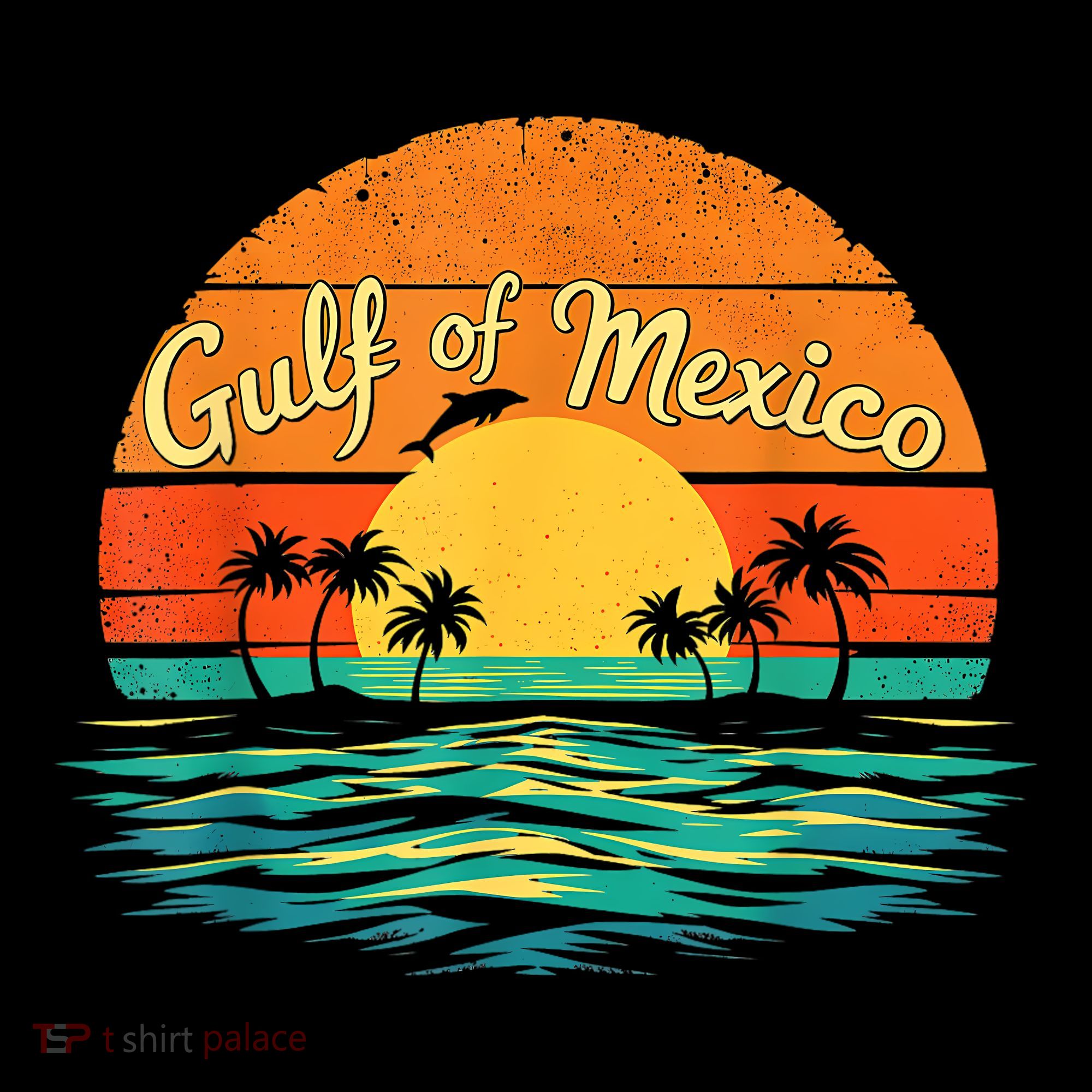 Gulf Of Mexico Beach Palms Summer Vacation Coffee Mug