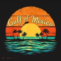 Gulf Of Mexico Beach Palms Summer Vacation Women's Hoodie thumb 2