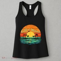 Gulf Of Mexico Beach Palms Summer Vacation Women's Tank Top thumb 3