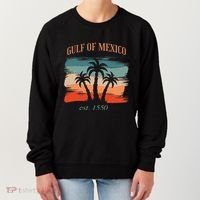 Gulf Of Mexico Established 1550 Funny America Map Meme Women's Sweatshirt thumb 0