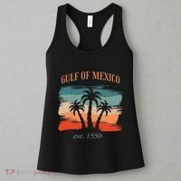 Gulf Of Mexico Established 1550 Funny America Map Meme Women's Tank Top thumb 3