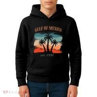 Gulf Of Mexico Established 1550 Funny America Map Meme Kids Hoodie thumb 4