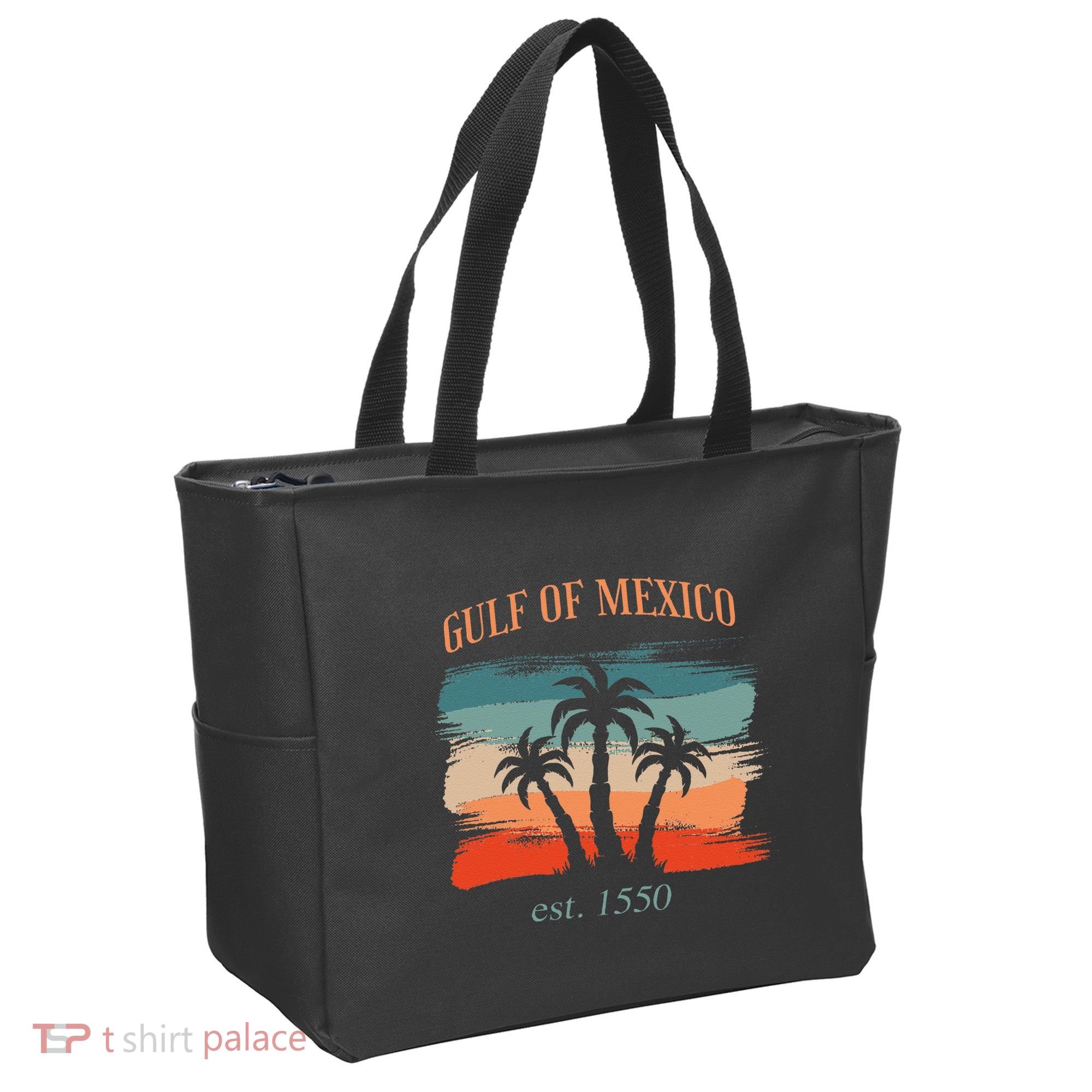 Gulf Of Mexico Established 1550 Funny America Map Meme Tote Bag