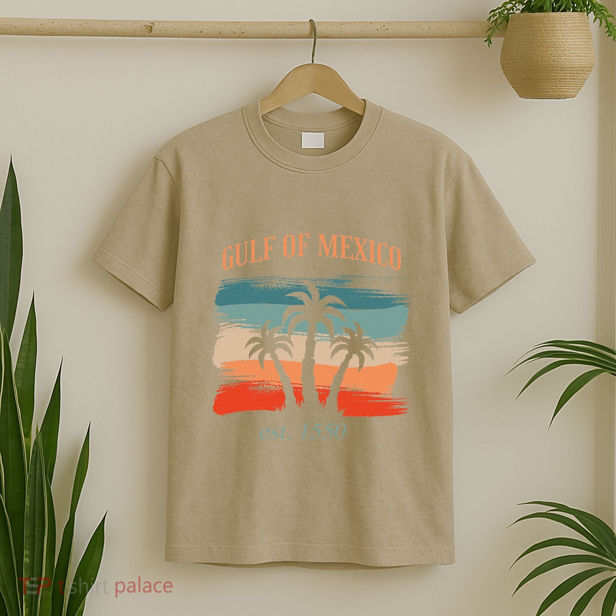 Gulf Of Mexico Established 1550 Funny America Map Meme T-Shirt