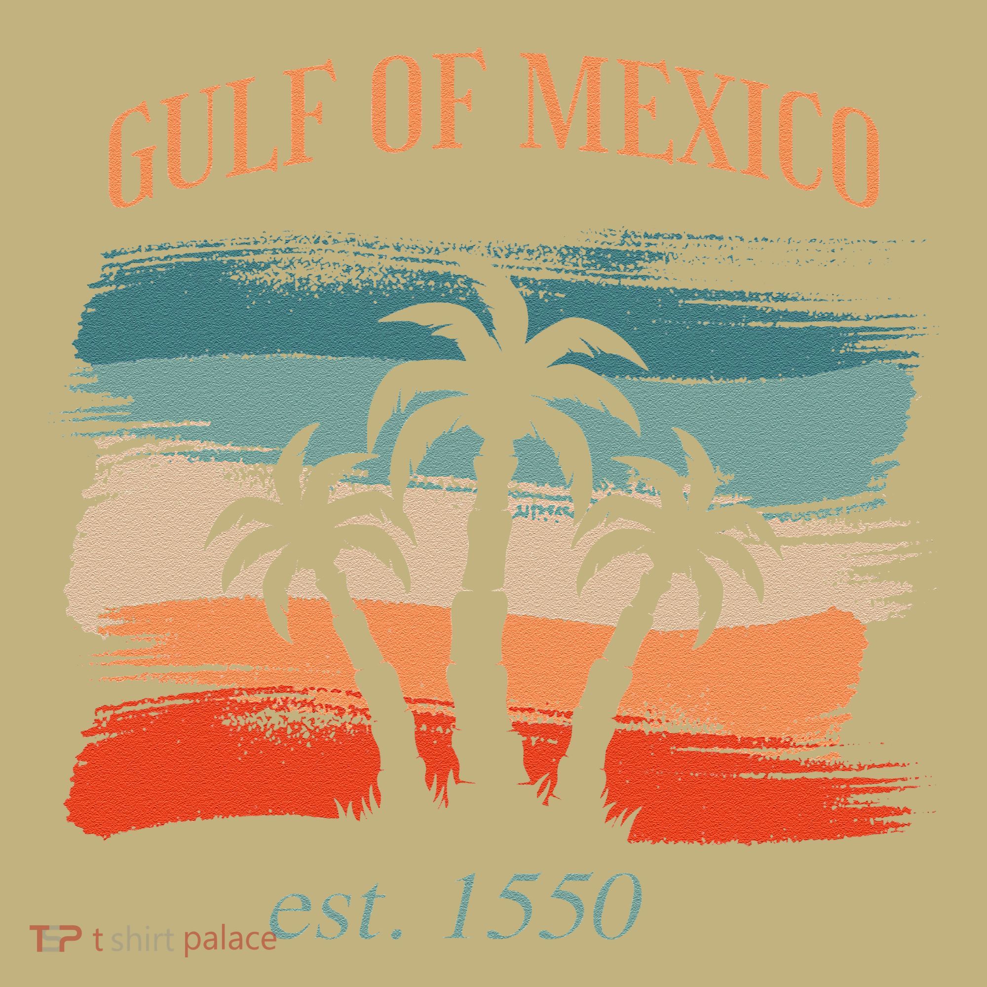 Gulf Of Mexico Established 1550 Funny America Map Meme Mousepad