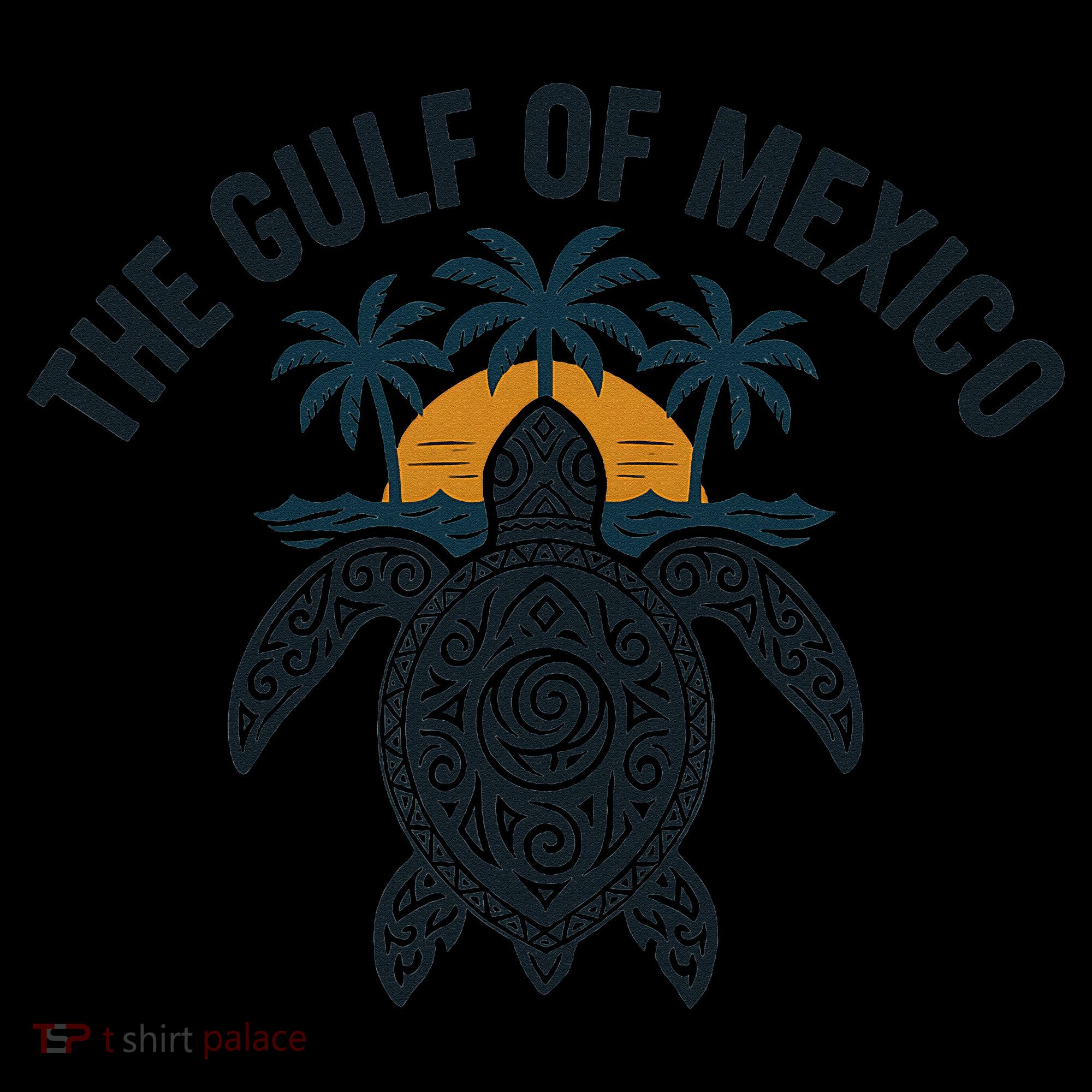 Gulf Of Mexico Est 1550 Forever Not US America With Turtle Coffee Mug