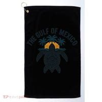 Gulf Of Mexico Est 1550 Forever Not US America With Turtle Golf Towel thumb 0