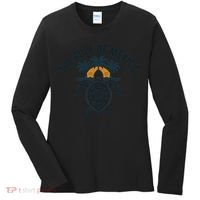 Gulf Of Mexico Est 1550 Forever Not US America With Turtle Women's Long Sleeve Shirt thumb 0