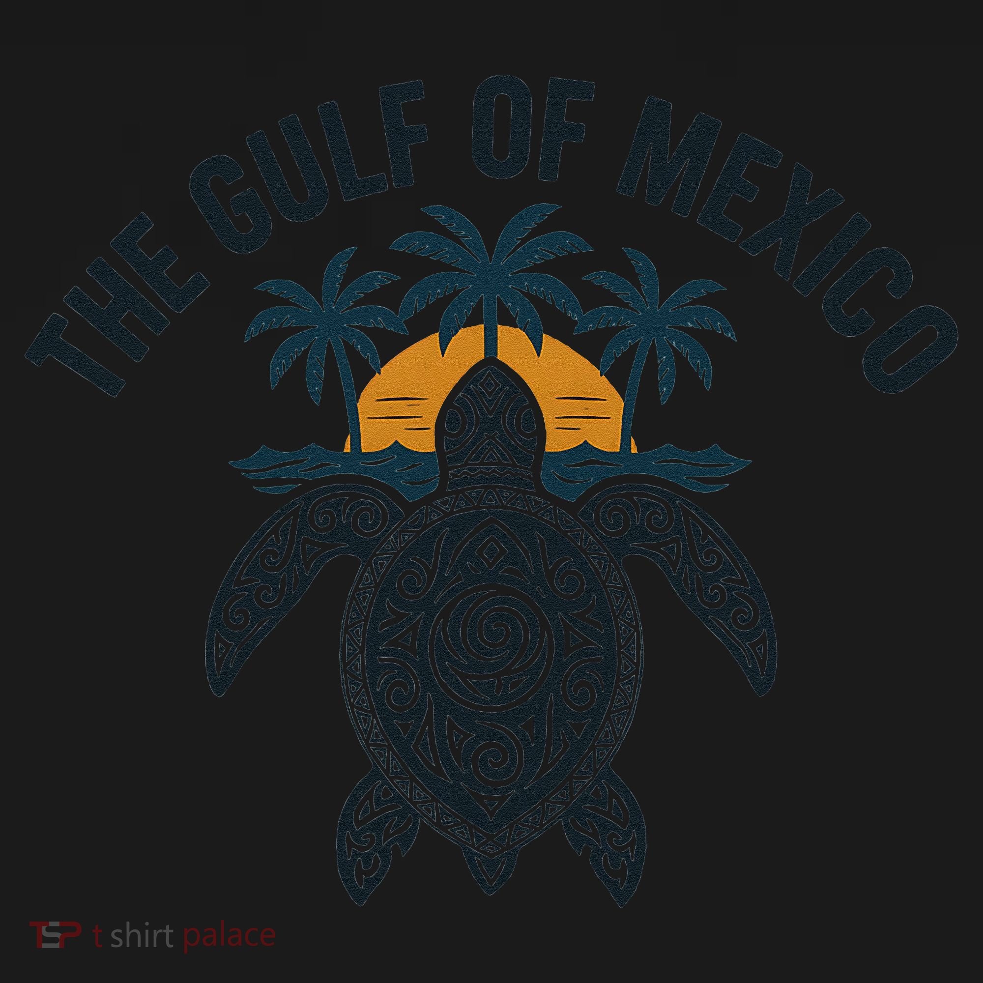 Gulf Of Mexico Est 1550 Forever Not US America With Turtle Kids Sweatshirt