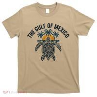 Gulf Of Mexico Est 1550 Forever Not US America With Turtle T-Shirt thumb 0