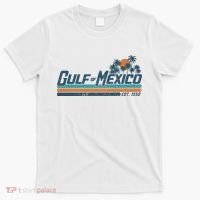 Gulf Of Mexico Est 1550 Retro Vintage Beach T-Shirt thumb 0