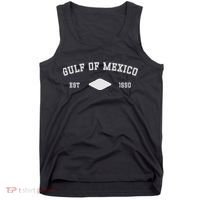 Gulf Of Mexico Est 1550 Forever Not US America Tank Top thumb 0
