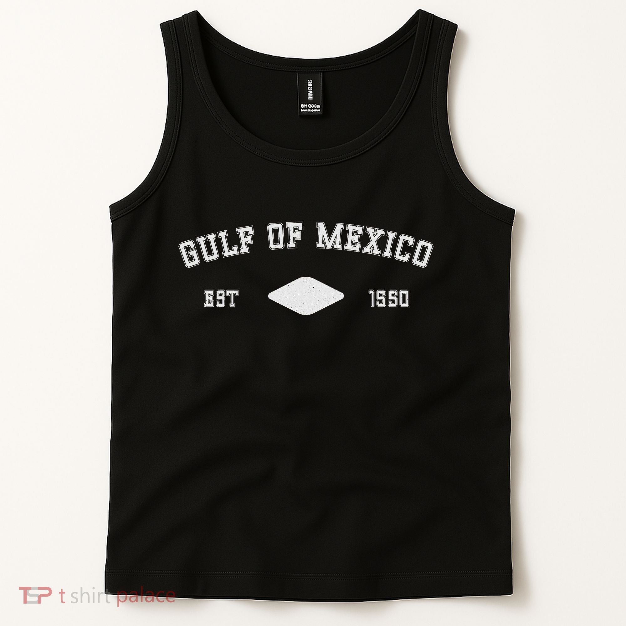 Gulf Of Mexico Est 1550 Forever Not US America Tank Top