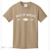 Gulf Of Mexico Est 1550 Forever Not US America Kids T-Shirt thumb 0