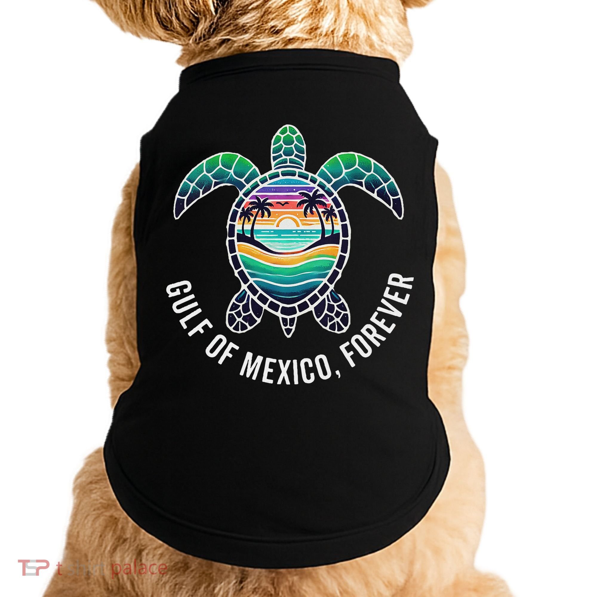 Gulf Of Mexico Forever Mexican Souvenir Doggie Tank