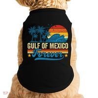Gulf Of Mexico Forever Palms Beach Summer Holiday Vacation Doggie Tank thumb 0