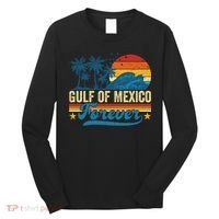 Gulf Of Mexico Forever Palms Beach Summer Holiday Vacation Long Sleeve Shirt thumb 0