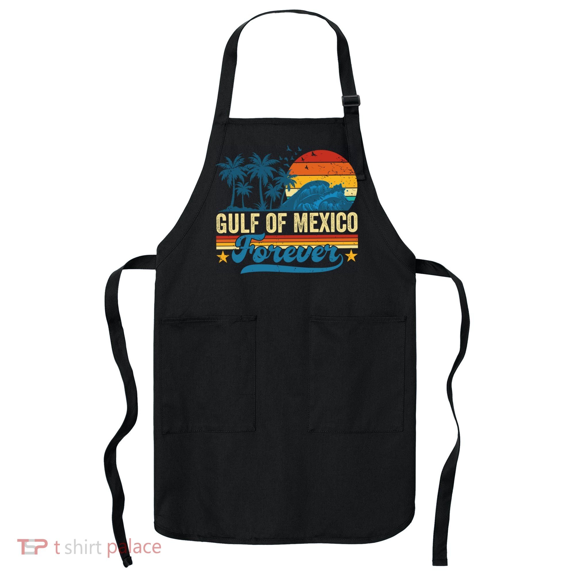 Gulf Of Mexico Forever Palms Beach Summer Holiday Vacation Apron
