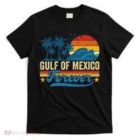 Gulf Of Mexico Forever Palms Beach Summer Holiday Vacation T-Shirt thumb 0