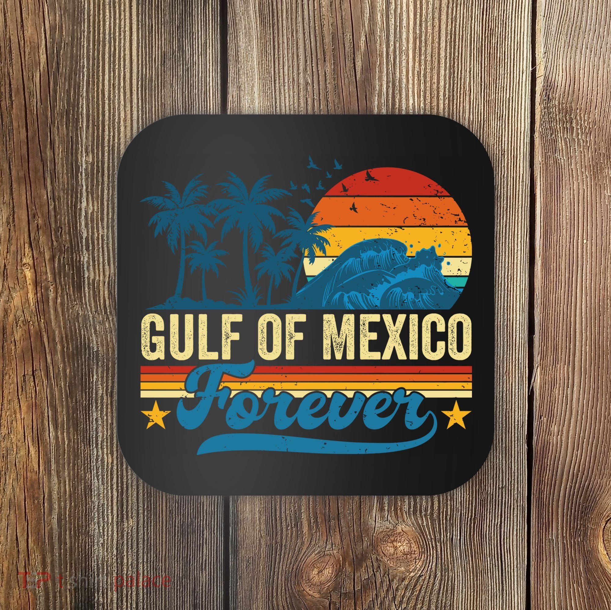 Gulf Of Mexico Forever Palms Beach Summer Holiday Vacation Coaster