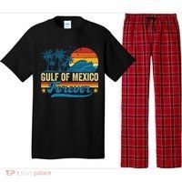 Gulf Of Mexico Forever Palms Beach Summer Holiday Vacation Pajama Set thumb 0