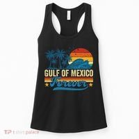 Gulf Of Mexico Forever Palms Beach Summer Holiday Vacation Women's Tank Top thumb 0