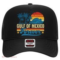 Gulf Of Mexico Forever Palms Beach Summer Holiday Vacation Hat thumb 0