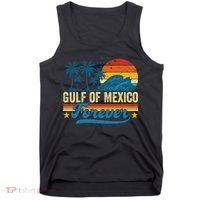 Gulf Of Mexico Forever Palms Beach Summer Holiday Vacation Tank Top thumb 0